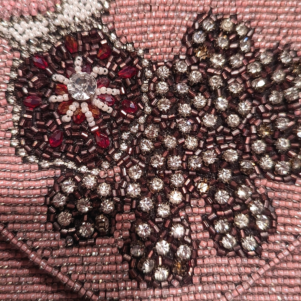 Anthropologie beaded clutch crossbody - Picture 4 of 13